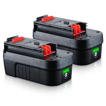 Pacote com 2 Baterias HPB18 de 7000mAh Li-ion Substituição para Black and Decker 18V Bateria A1718 A18 A18E HPB18-OPE Firestorm FS180BX FS18FL FSB18 Compatível com Ferramentas Elétricas Sem Fio Black and Decker Pacote com 2 Baterias HPB18 de 7000mAh Li-ion Substituição para Black and Decker 18V Bateria A1718 A18 A18E HPB18-OPE Firestorm FS180BX FS18FL FSB18 Compatível com Ferramentas Elétricas Sem Fio Black and Decker