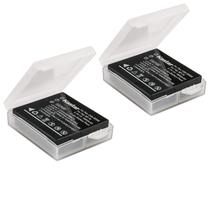 Pacote com 2 baterias Kastar para câmeras Panasonic Lumix CGA-S005