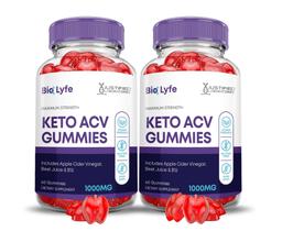 (Pacote com 2) Bio Lyfe Keto ACV Gummies 1000 mg de vinagre de maçã