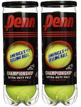 Pacote com 2 bolas de tênis Penn Championship High Altitude (6 bolas)