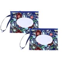 Pacote com 2 Bolsas Portáteis Reutilizáveis para Lenços Umedecidos Tangseajiao Pacote com 2 Bolsas Portáteis Reutilizáveis para Lenços Umedecidos Tangseajiao