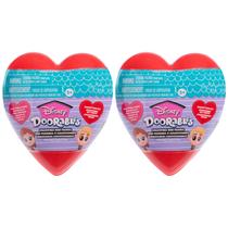 Pacote com 2 bonecos colecionáveis Just Play Disney Doorables Heart