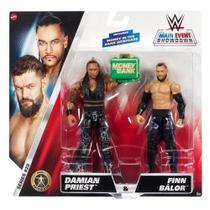 Pacote com 2 bonecos de ação Mattel WWE Main Event Championship