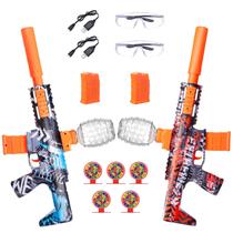 Pacote com 2 brinquedos elétricos Splatter Blaster Splat Auto, 12 anos ou mais