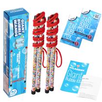 Pacote com 2 Bubble Wands Atlasonix Giant com Bubble Powder Pacote com 2 Bubble Wands Atlasonix Giant com Bubble Powder