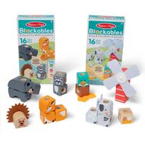 Pacote com 2 Building Blocks Toy Melissa & Doug Blockables Pacote com 2 Building Blocks Toy Melissa & Doug Blockables