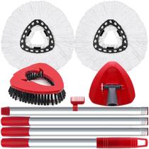 Pacote com 2 cabeças de reposição Spin Mop Heads para O Cedar EasyWring