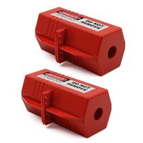 Pacote com 2 cabos de extensão de alimentação Electrical Plug Lock Boviisky 220V