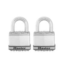 Pacote com 2 cadeados Master Lock M5XT Magnum Heavy Duty Outdoor