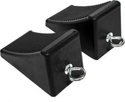 Pacote com 2 calços de roda MAXXHAUL 50011 Pacote com 2 calços de roda MAXXHAUL 50011
