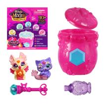 Pacote com 2 caldeirão Toy Magic Mixies Mixlings com Magical Fizz