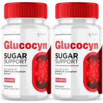 (Pacote com 2) Cápsulas de glucocina Glucocyn Glicogen Support 120 comprimidos (Pacote com 2) Cápsulas de glucocina Glucocyn Glicogen Support 120 comprimidos