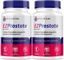 (Pacote com 2) Cápsulas EZ Prostate, EZ Prostate Pills, EZ Prostate, EZ Prostate Supplement, EZ Prostate Pills para homens, EZ Prostate Advanced Formula, 120 cápsulas para 2 meses