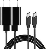 Pacote com 2 carregadores de parede para o novo Kindle Fire Kids 2022, Paperwhite