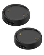 Pacote com 2 carregadores dock tipo C YAJOJO para Amazfit Active 2 Pacote com 2 carregadores dock tipo C YAJOJO para Amazfit Active 2