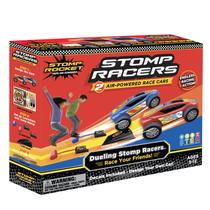 Pacote com 2 carros de corrida Stomp Racers Air Powered by Stomp Rocket