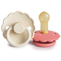 Pacote com 2 chupetas FRIGG Daisy Natural Rubber sem BPA Pacote com 2 chupetas FRIGG Daisy Natural Rubber sem BPA