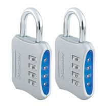 Pacote com 2 combinações reinicializáveis Locker Lock Master Lock 653BLUE