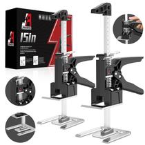 Pacote com 2 conectores elevadores de móveis JANNIRESS Construction 15 cm