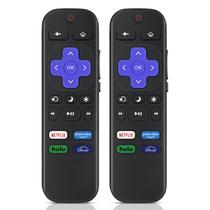 (Pacote com 2) Controle remoto substituído para Roku TV - Heart Harbor