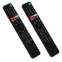 Pacote com 2 controles remotos Smart TV Feikeer RMF-TX500U para TV Sony Pacote com 2 controles remotos Smart TV Feikeer RMF-TX500U para TV Sony