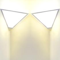 Pacote com 2 Corner Light LuoLiita, plug-in moderno, branco Pacote com 2 Corner Light LuoLiita, plug-in moderno, branco