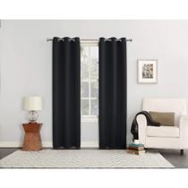 Pacote com 2 cortinas Sun Zero Norwich Black Pacote com 2 cortinas Sun Zero Norwich Black