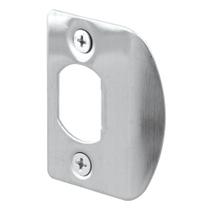 Pacote com 2 Dead Latch Strike em aço inoxidável Lock PRIME-LINE E2301 Pacote com 2 Dead Latch Strike em aço inoxidável Lock PRIME-LINE E2301