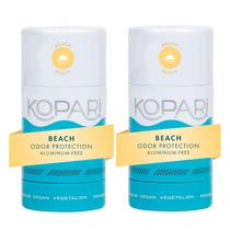 Pacote com 2 desodorantes Kopari Aluminium Free Coconut Beach Pacote com 2 desodorantes Kopari Aluminium Free Coconut Beach