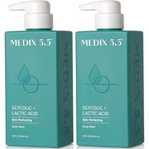 Pacote com 2 esfoliantes de ácido glicólico Body Scrub Medix 5.5 Pacote com 2 esfoliantes de ácido glicólico Body Scrub Medix 5.5