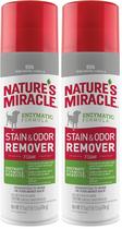 Pacote com 2 espumas para remover manchas e odores Nature's Miracle, 520 ml