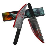 Pacote com 2 filmes de terror de Halloween Prop Knife Myersmas Butcher Pacote com 2 filmes de terror de Halloween Prop Knife Myersmas Butcher