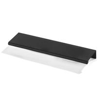 Pacote com 2 Finger Edge Pull Hardware khtumeware de 6,7 polegadas em preto fosco