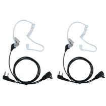 Pacote com 2 fones de ouvido Walkie Talkie PTT Sarcia para Baofeng