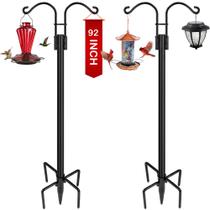 Pacote com 2 ganchos Double Shepherd Hooks XDW-GIFTS, pesados, 234 cm