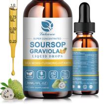(Pacote com 2) Gotas líquidas de extrato de folha de graviola de graviola 30 mL x 2 (Pacote com 2) Gotas líquidas de extrato de folha de graviola de graviola 30 mL x 2