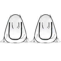 Pacote com 2 janelas pop-up portáteis Greenhouse Gardzen de 69 x 69 x 79 cm Pacote com 2 janelas pop-up portáteis Greenhouse Gardzen de 69 x 69 x 79 cm