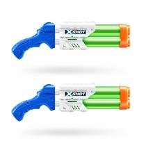 Pacote com 2 jateadores de água XSHOT Small Dual Stream da ZURU Dual Play Water Toy, Dual Stream Blaster, brinquedo aquático para crianças, adolescentes e adultos
