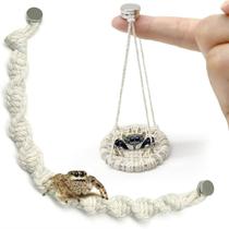 Pacote com 2 Jumping Spider Rope Bridge Swings Julang Beige