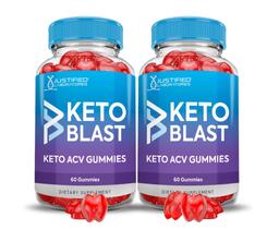 (Pacote com 2) Keto Blast Gummies 1000 mg ACV com romã 120 ct (Pacote com 2) Keto Blast Gummies 1000 mg ACV com romã 120 ct