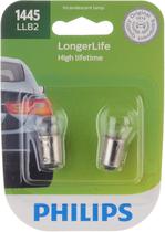 Pacote com 2 lâmpadas para veículos Philips 1445 LongerLife Miniature Pacote com 2 lâmpadas para veículos Philips 1445 LongerLife Miniature