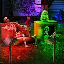 Pacote com 2 lâmpadas solares JSOT Color Changing para exterior Pacote com 2 lâmpadas solares JSOT Color Changing para exterior