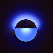 Pacote com 2 luzes de escada YUNLEX, luzes embutidas, luz noturna com sensor de movimento, 3 modos de iluminação, luz noturna regulável e portátil com bateria para viagens, tendas, banheiro, quarto, corredor, azul, como presente