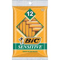 (Pacote com 2) Máquinas de barbear Bic Single Blade Sensitive Skin x12 (Pacote com 2) Máquinas de barbear Bic Single Blade Sensitive Skin x12