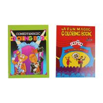 Pacote com 2 miniadereços Funny Illusion Trick Magic Coloring Book Trick Pacote com 2 miniadereços Funny Illusion Trick Magic Coloring Book Trick