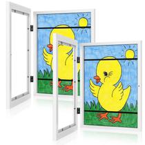 Pacote com 2 Molduras de arte para crianças GULETHUN 21 x 29,7 cm com abertura frontal