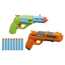Pacote com 2 Nerf Roblox Jailbreak Armoury Blaster com 10 dardos Pacote com 2 Nerf Roblox Jailbreak Armoury Blaster com 10 dardos