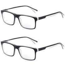 Pacote com 2 óculos de leitura bifocais Missfive para homens, 1,5 x Pacote com 2 óculos de leitura bifocais Missfive para homens, 1,5 x
