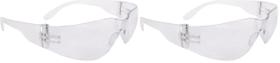 Pacote com 2 óculos de segurança transparentes leves Radians MR0111ID Mirage Pacote com 2 óculos de segurança transparentes leves Radians MR0111ID Mirage