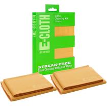 Pacote com 2 panos de limpeza de janelas E-Cloth Streak-Free Glass Pacote com 2 panos de limpeza de janelas E-Cloth Streak-Free Glass